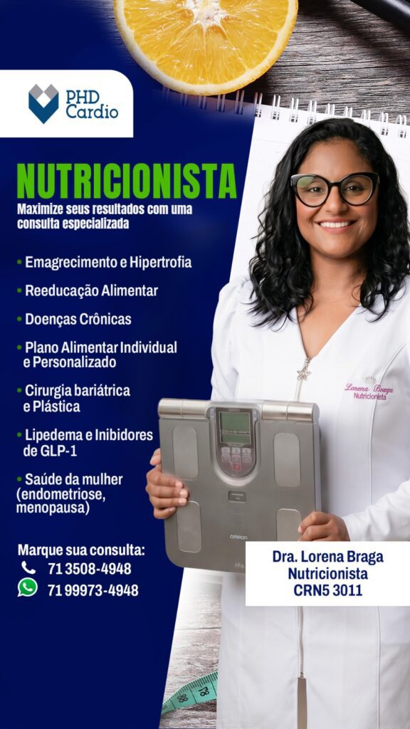 lorena braga nutricionista nutrição phd cardio lauro de freitas